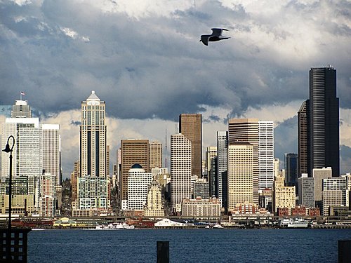 西雅圖旅遊:Seattle Alki Beack Park