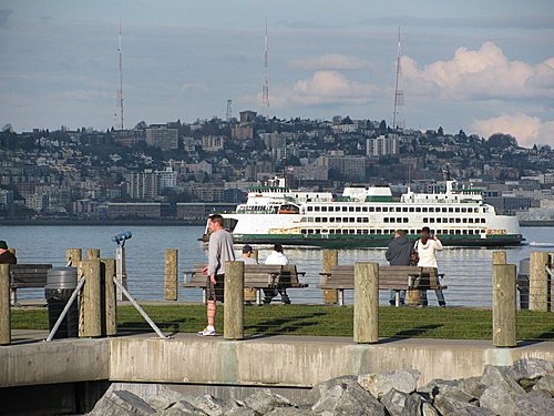 西雅圖遊學:Seattle Alki Beack Park