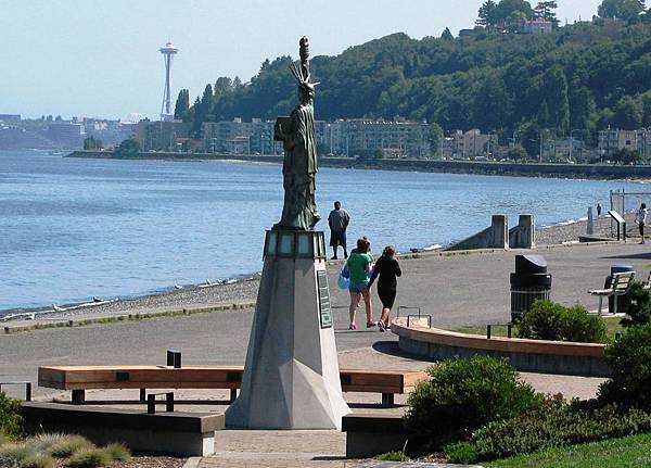 西雅圖旅遊:Seattle Alki Beack Park 西雅圖旅遊:Seattle Alki Beack Park