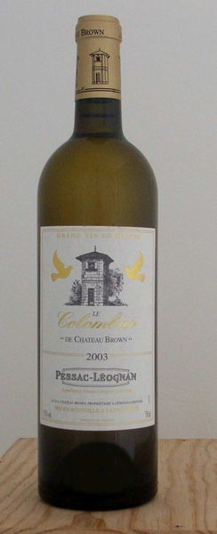 Colombier Chateau Brown White布朗古堡二軍白葡萄酒.jpg Colombier Chateau Brown White布朗古堡二軍白葡萄酒.jpg