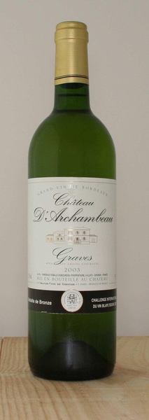 Chateau d'Archambeau White法國香波古堡白葡萄酒.jpg Chateau d'Archambeau White法國香波古堡白葡萄酒.jpg