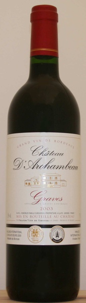 Chateau d'Archambeau Red法國香波古堡紅葡萄酒.jpg Chateau d'Archambeau Red法國香波古堡紅葡萄酒.jpg