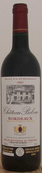 Chateau Belvue 法國貝芙古堡紅葡萄酒.jpg Chateau Belvue 法國貝芙古堡紅葡萄酒.jpg