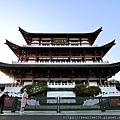 P4）長沙湘江邊上雄偉的杜甫江閣.JPG