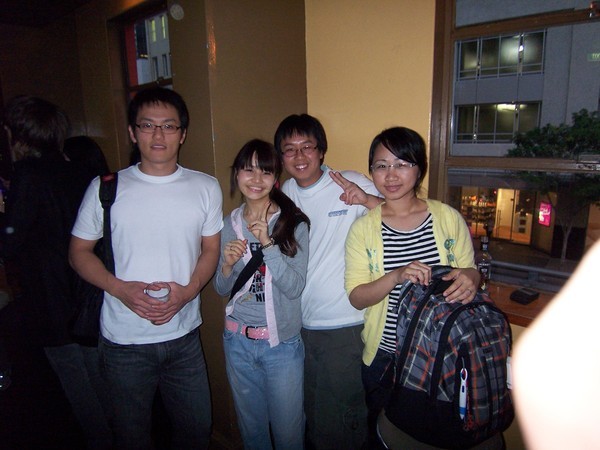 Two korean boys and one Japanese girl.