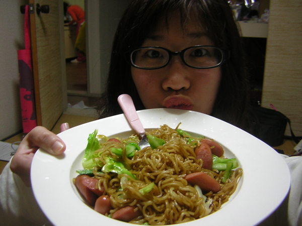 今晩のお勧め～おいしい焼きそば.JPG