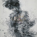 張豐田｜水下人｜160 x 140 cm｜2010 布面油畫