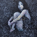 張豐田｜孤獨女人｜160×130cm｜2011 布面油畫