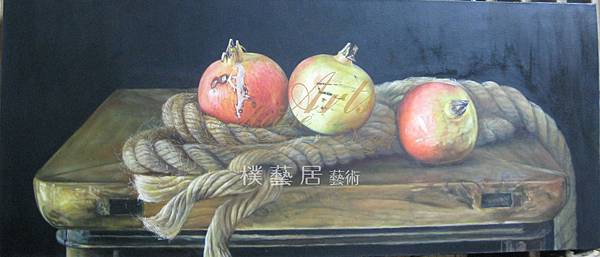 劉群｜石榴｜30cm×60cm｜1999