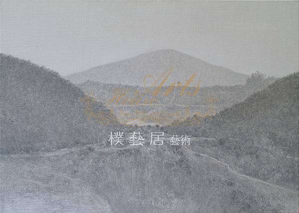 四毛｜公田的山之二｜50cm×70cm｜2009