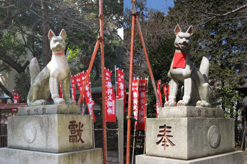 2008/2/29@早稻田的水稻荷神社