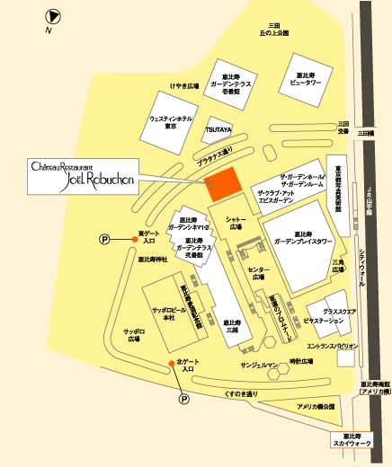 位於惠比壽花園廣場