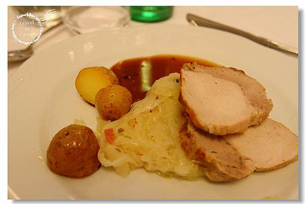 1222_0389_IMG_0673 Roaster pork with roasted potatoes and sauerkraut.JPG