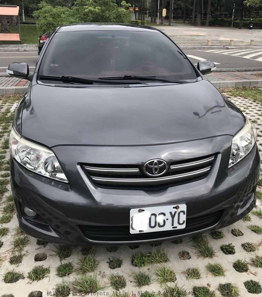 桃園張小姐豐田Toyota Altis 1.8L中古車估價行情約20-30萬