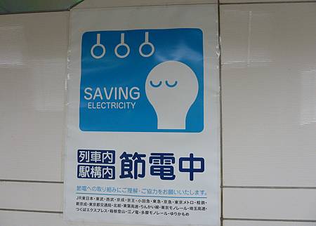 節電中海報 節電中海報
