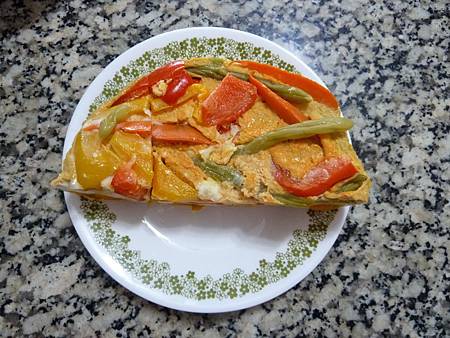 野菜蒸蛋 野菜蒸蛋
