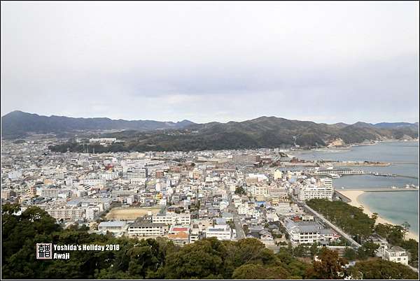 Japan ] 快閃關西。淡路島。洲本城。淡路島唯一城跡。 @ 我的世界 