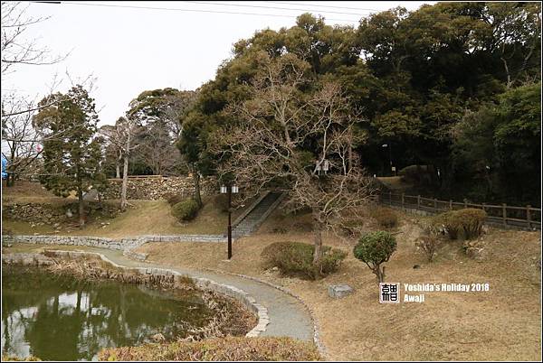 Japan ] 快閃關西。淡路島。洲本城。淡路島唯一城跡。 @ 我的世界 