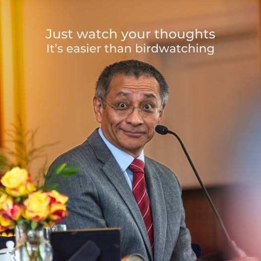 竹慶本樂仁波切：只要看著念頭，這比賞鳥來得容易