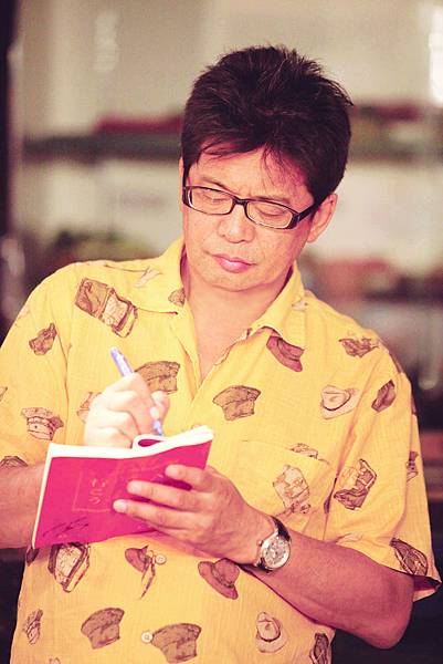 森田芳光執導《幸福特快車》時的工作模樣