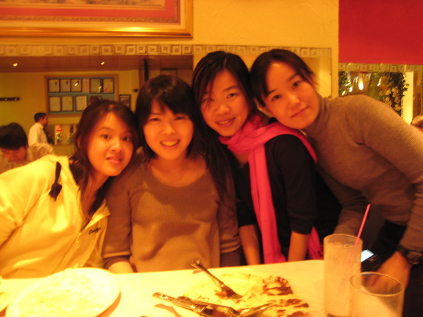 Linda, Tamami, me and Emi