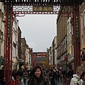 The China town in London.