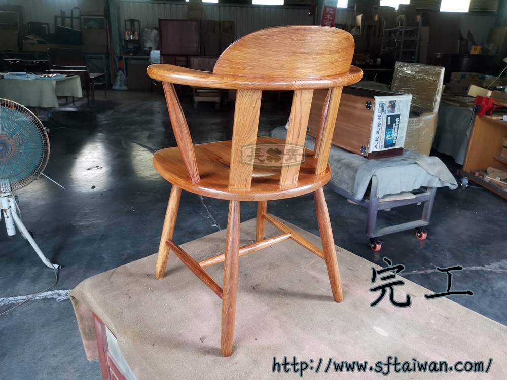 長青傢俱-橡木圓背溫莎椅翻新 長青傢俱-橡木圓背溫莎椅翻新