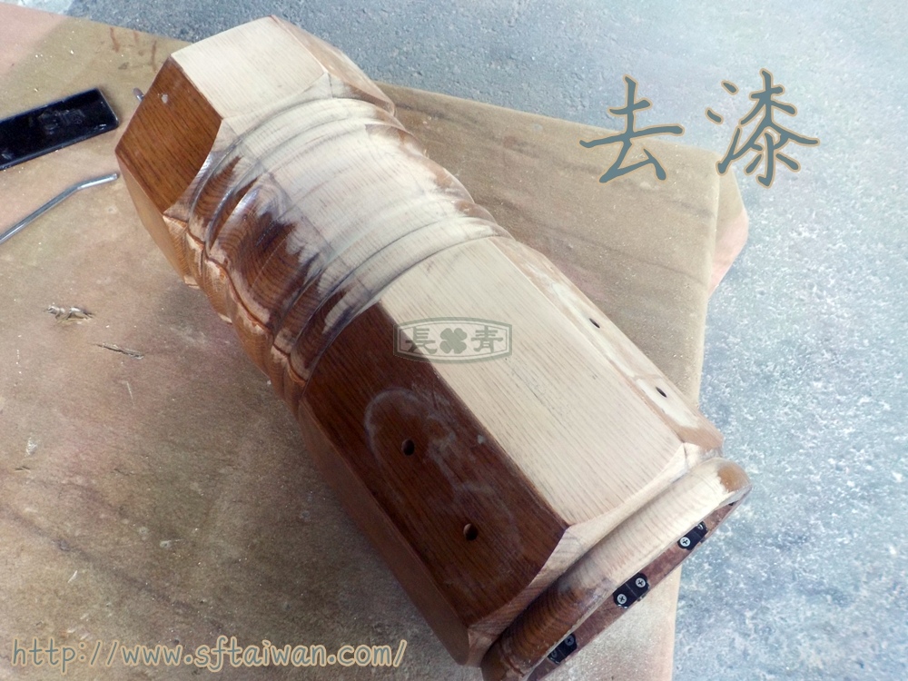 長青傢俱-橡木OAK跳桌桶身脫膠修復 長青傢俱-橡木OAK跳桌桶身脫膠修復