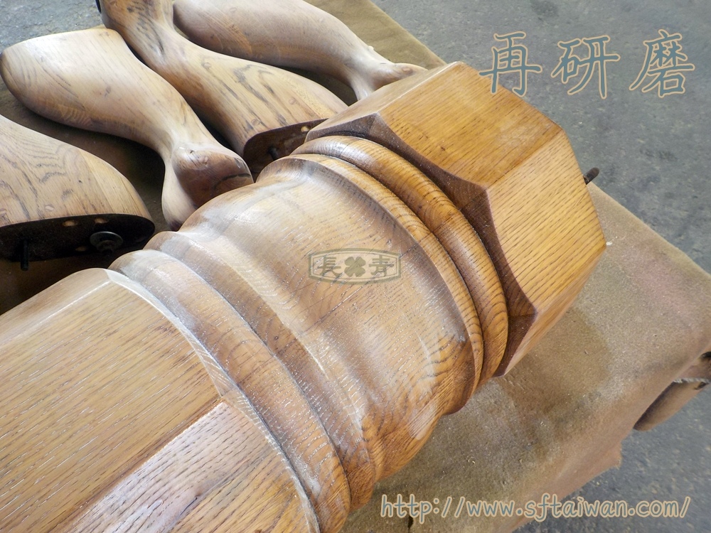 長青傢俱-橡木OAK跳桌桶身脫膠修復 長青傢俱-橡木OAK跳桌桶身脫膠修復