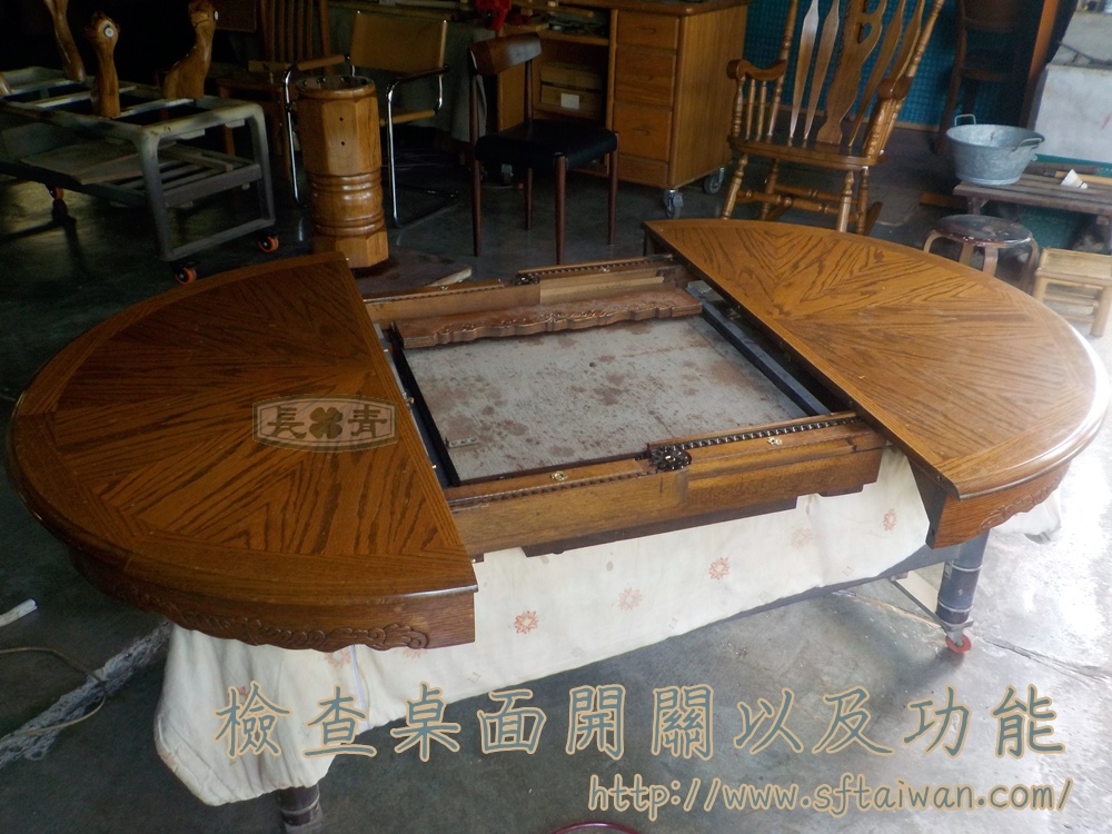 長青傢俱-橡木OAK跳桌桶身脫膠修復 長青傢俱-橡木OAK跳桌桶身脫膠修復