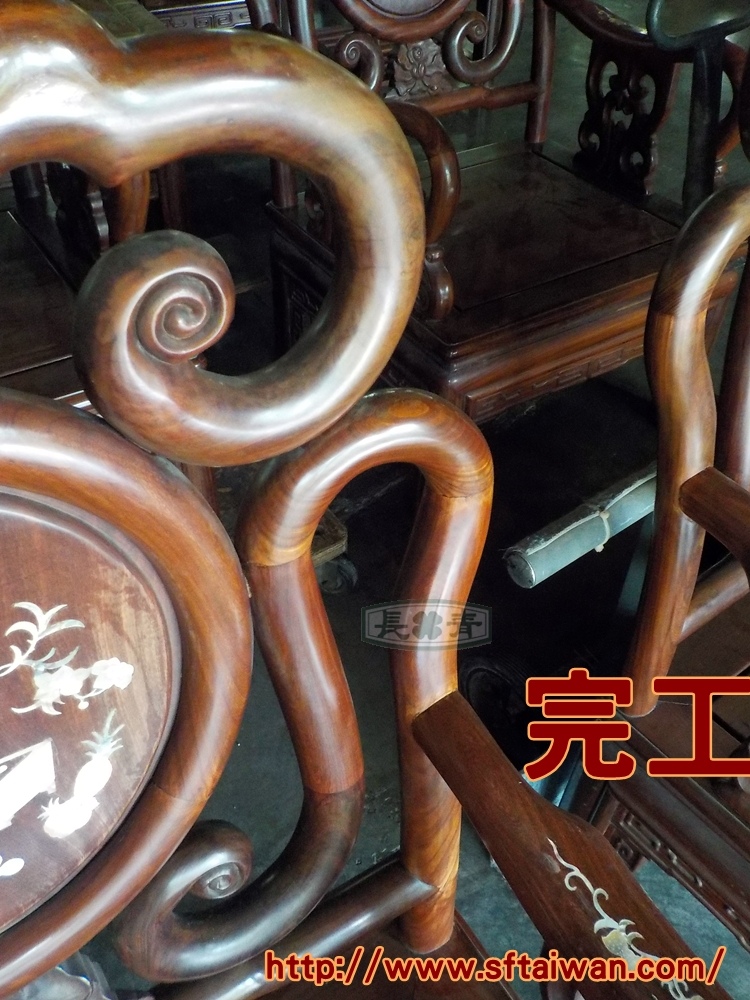 長青傢俱-白酸枝組椅背靠搖晃小整修 長青傢俱-白酸枝組椅背靠搖晃小整修