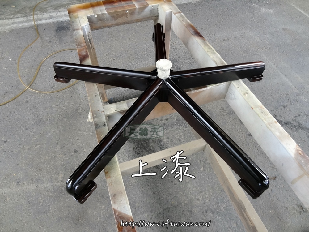 長青傢俱-條紋烏木-蘇拉威西黑檀戰國款滾輪辦公椅翻新 長青傢俱-條紋烏木-蘇拉威西黑檀戰國款滾輪辦公椅翻新