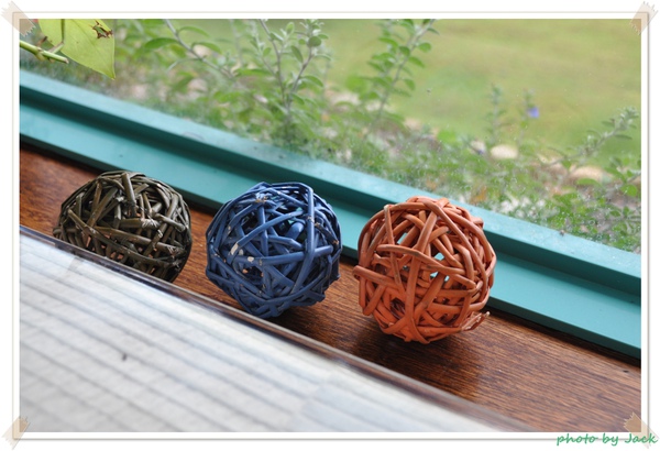 窗邊小藤球