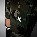 SHADOW 2014 春/夏 Camo Military Work Shorts 迷彩軍事口袋短褲