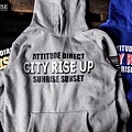 SHADOW 2014 秋/冬  City Rise Patch Hoody 貼布刷毛連帽上衣