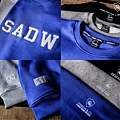 SHADOW 2014 秋/冬  Non-Woven College Sweatershirt 不織布字體大學圓領上衣