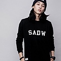 SHADOW 2014 秋/冬  Non-Woven College Sweatershirt 不織布字體大學圓領上衣