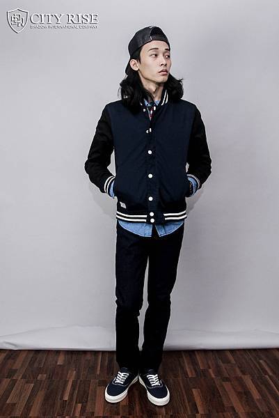 SHADOW 2014-15 秋/冬  Two Way Military Baseball Jacket 雙面穿棒球MA-1外套