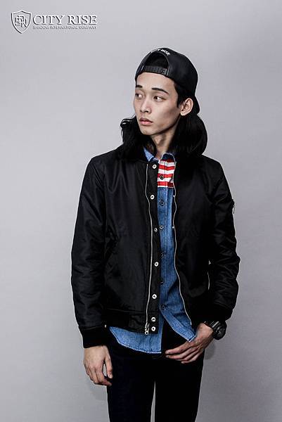 SHADOW 2014-15 秋/冬  Two Way Military Baseball Jacket 雙面穿棒球MA-1外套