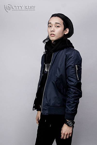 SHADOW 2014-15 秋/冬  Two Way Military Baseball Jacket 雙面穿棒球MA-1外套