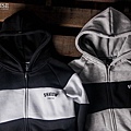 SHADOW 2014-15 秋/冬  Two Tone Hoody Jacket 棉質重磅拼接連帽外套