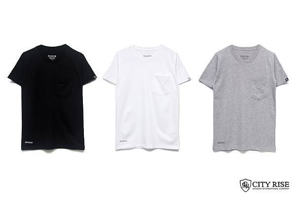 SHADOW 2014-15 秋/冬 Cotton Crew Neck Pocket Tee 圓領口袋上衣 & Cotton Crew Neck Tee 圓領上