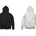 【2015FW Breeds Hoodie】  胸前以不織布電袖立體的LOGO 以手袖滿袖的大字型印刷為主要的設計主軸 不管是遠觀或是近看都是非常醒目的設計 美式風格甚濃