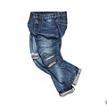 【2015FW Ameba Damaged Denim】  使用13OZ的重磅純棉製作 經過幾次的對色後洗煉成自然的藍 用心設計貼布、破壞、補丁、電繡、補貼等細節 變形蟲