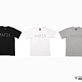 【2017SS MAFIA Tee】  MAFIA意大利語為黑手黨 這句朗朗上口的單字卻影響著美國的潮流文化 不少電影、電視劇 甚至廣告都與他們的形象或生活有關 簡單的一