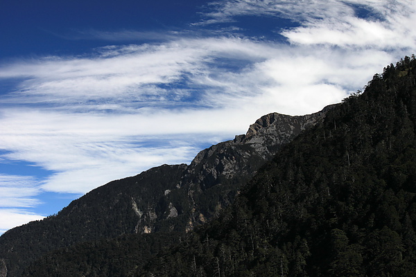 遠眺玉山北北峰