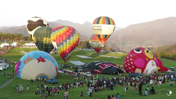 2016年07月18日台東災後首辦熱氣球 大家以旅遊實際行動支持