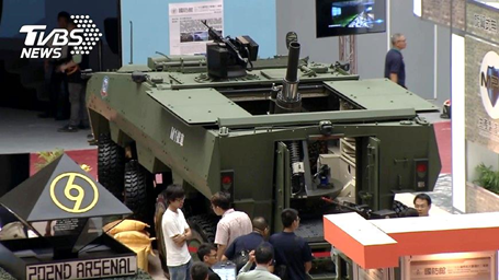 2017年08月18日國防展登場 雲豹甲車改款「城市機動強」