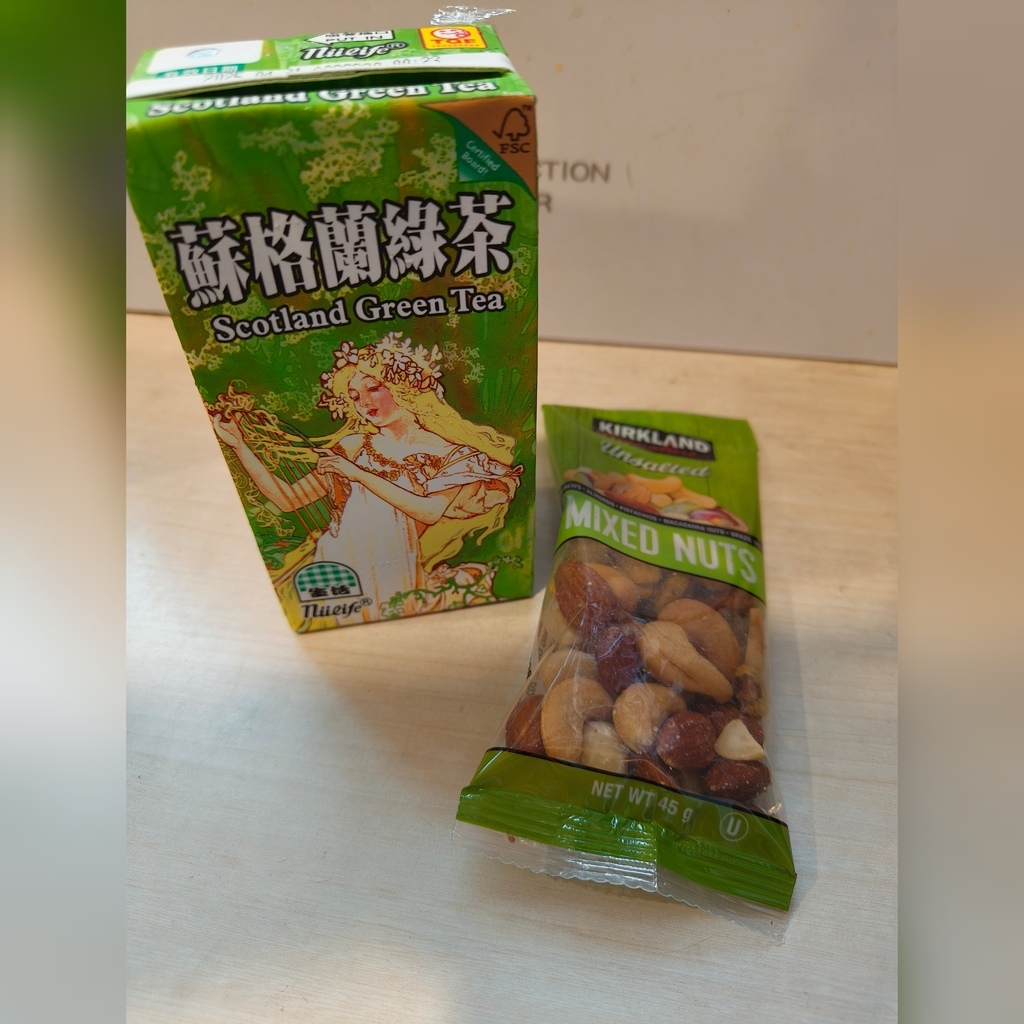 飲品｜推薦 生活蘇格蘭綠茶一口一口的意猶未盡，現在全聯全台門