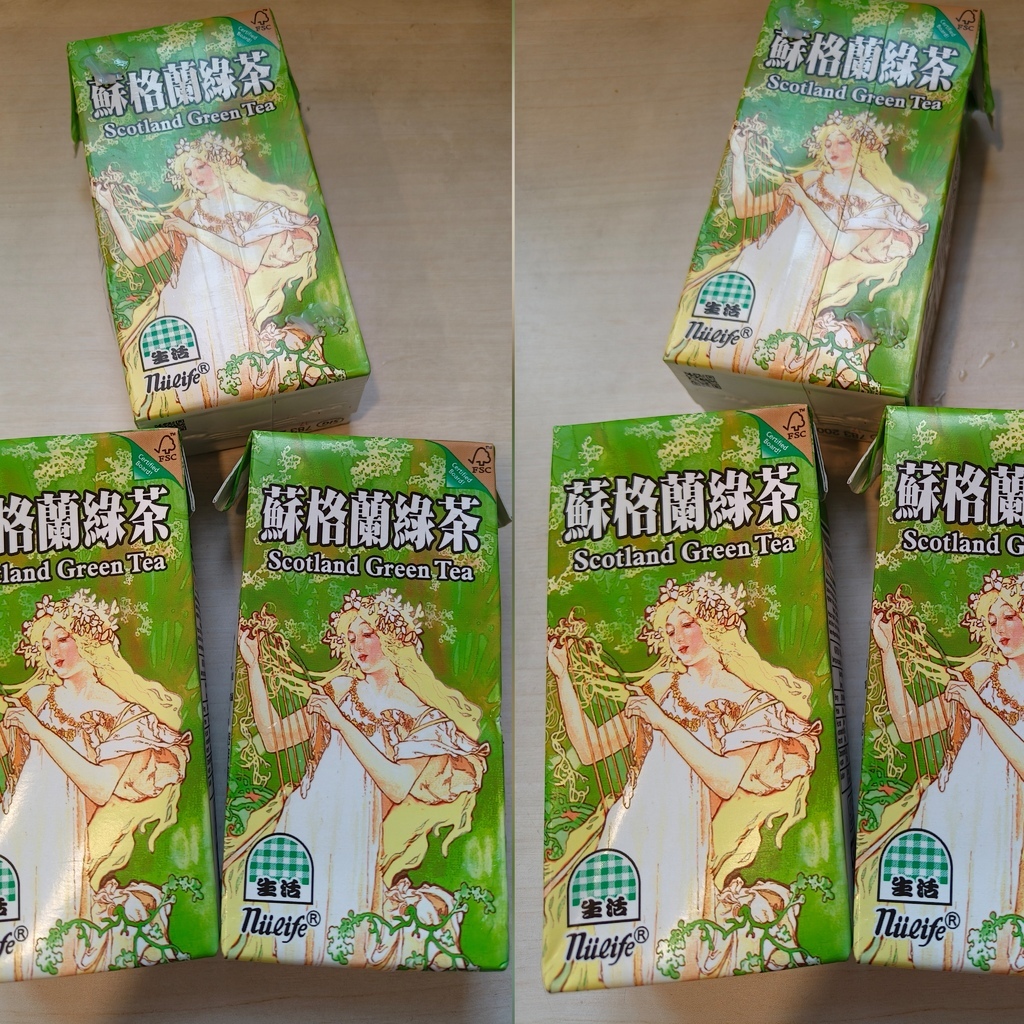 飲品｜推薦 生活蘇格蘭綠茶一口一口的意猶未盡，現在全聯全台門